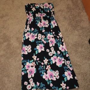 Flower Maxi Dress XL